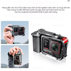 Tay cầm kim loại YOOCUANG cho Insta360 Ace Pro 2 chụp hình đường phố đa dạng - YOOCUANG Xplorer Grip Kit StreetGrip Vlog