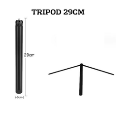 Chân đế tripod gấp gọn hợp kim nhôm có ốc 1/4'' cho máy ảnh Gimbal chịu tải 3kg