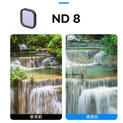 Kính Lọc Telesin CPL ND8 16 32 Gopro 13 Black