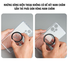 Vòng đeo cổ cao cấp Telesin hít Magsafe nam châm dành cho điện thoại