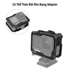 SmallRig Cage GoPro 13 12 11 10 9 có khung gắn Adapter Gopro gắn mic đèn led làm Vlog -Smallrig 3083B