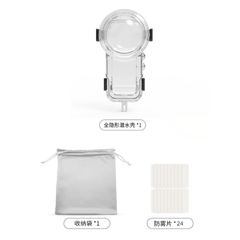 Khung chống nước For Insta360 X5 bơi lặn quay phim dưới nước
