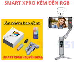 Gimbal Smart X Pro Tay cầm chống rung, Gymbal hỗ trợ quay phim, chụp ảnh chuyên nghiệp