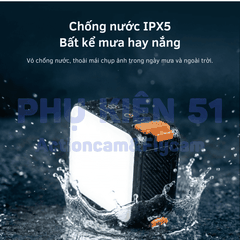 Đèn Telesin ngàm Osmo Nano/Action 6 Osmo trợ sáng S5-BGD-17-TDJ