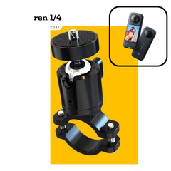 Hợp Kim Nhôm Xe Đạp Xe Máy Tay Cầm Gắn Giữ Kẹp Cho Gopro