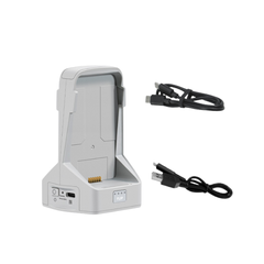 Dock sạc DJI Flip hỗ trợ sạc nhanh 2 khe pin có đèn báo