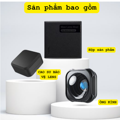 Max Lens Mod TELESIN GoPro Hero 12 11 10 9 Black - Góc quay siêu rộng FOV 155 độ