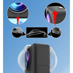 Lens nhựa bảo vệ Dji Osmo 360 chống trầy xước lens