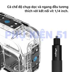 Khung Vỏ chống nước aMagisn cho Insta360 Ace Pro 2 độ sâu 50m