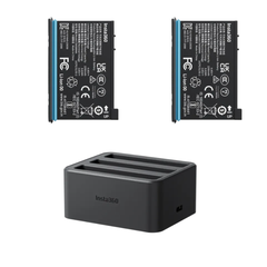 Pin và Dock sạc chính hãng Insta360 One X4 dung lượng 2290mAh sạc nhanh PD  - Chính Hãng