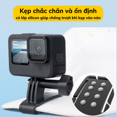 Dây Đeo Đầu 2 in1 TELESIN kiêm kẹp nón, balo