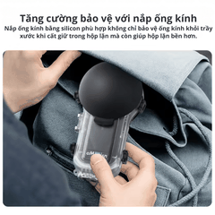 Khung chống nước aMagisn cho Insta360 X5 bơi lặn bảo vệ camera
