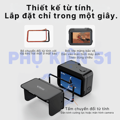 Nắp che nắng Vrig cho Insta360 Ace Pro 2 giúp nhìn rõ màn hình bảo vệ