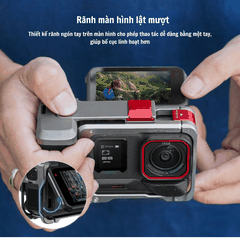 Bộ tay cầm chụp hình Insta360  Ace Pro 2 hợp kim nhôm chụp hình đường phố Xplorer Grip Kit