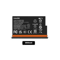 Hub sạc pin Insta360 X5 dung lượng 2400mAh sạc nhanh 2 khe pin