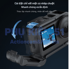 Khung Hợp Kim Telesin Action 6 bảo vệ camera chống trầy xước - S6-FMS-35-TDJ