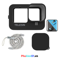 Silicone Telesin bảo vệ GoPro Hero 12 11 10 9 Black