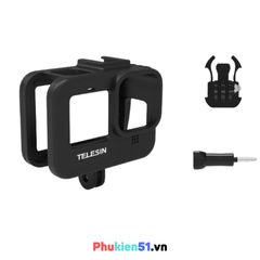 Khung bảo vệ TELESIN cho Gopro Hero 13 12 11 10 9  Black