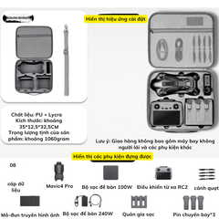 Túi chống sốc DJI Mavic 4 Pro RC2 Rc Pro2 đựng phụ kiện bảo vệ flycam