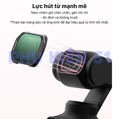 Bộ Filter cho DJI Pocket 4 3 chuyên nghiệp kiểm soát ánh sáng