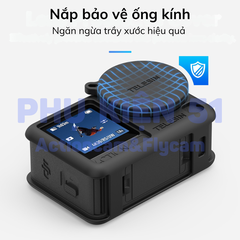 Silicon Telesin Dji Osmo Action 6 bảo vệ màn hình camera chống trầy xước S6-PTC-11