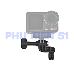 Ngàm gắn Actioncam giúp góc quay chính giữa nón khung hình đẹp TUYU