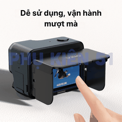 Nắp che nắng Vrig cho Insta360 Ace Pro 2 giúp nhìn rõ màn hình bảo vệ