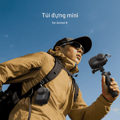 Túi Mini Telesin DJI Action 6 đựng vừa vặn bảo vệ chống sốc
