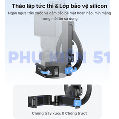 Giá đỡ Magsafe cho Pocket 3 4 4P giúp gắn điện thoại hít nam châm