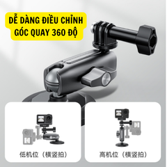 Đế nam châm TELESIN gắn Actioncam, Gopro, Insta360 X2 X3 Ace Pro