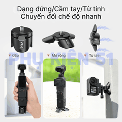Chân đế Vrig gấp gọn Pocket 3 4 Luna siêu tiện lợi hít nam châm