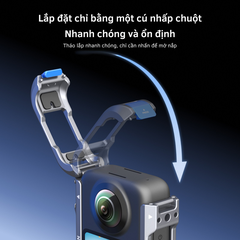 Khung hợp kim Telesin cho Osmo 360 kim loại cứng chắc bảo vệ toàn diện camera S6-FMS-30-TDJ