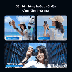 StreetGrip Kit TELESIN GOPRO 9 10 11 12 13 BLACK - Tay cầm hỗ trợ chụp hình đường phố nghệ thuật
