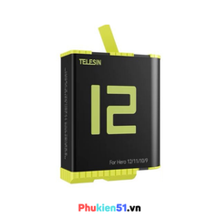 Pin Telesin Gopro Hero 12 11 10 9 Black