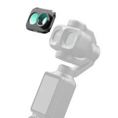 Lens góc rộng Telesin 0,75x Pocket 4 Pro mở rộng góc quay