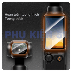 Cường lực Telesin Osmo Pocket 4 3 bảo vệ màn hình camera chống trầy xước