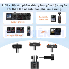 Tripod Mini Vrig TP 35  tự bung chân kéo dài 30cm siêu nhỏ gọn tiện lợi