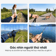 Vòng đeo cổ Telesin SE 3.0 gắn Actioncam Điện Thoại Pocket giảm đau cổ quay POV