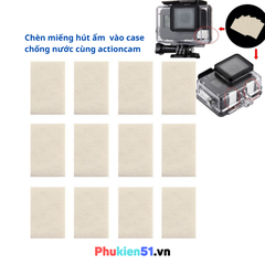 Miếng hút ẩm chống đọng sương cho Gopro, Actioncam  6/12/24 miếng