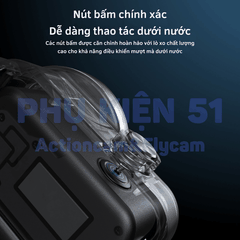 Khung vỏ chống nước Telesin DJI Nano chống nước đi bơi, đi lặn bảo vệ camera