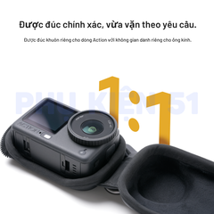 Túi Mini Telesin DJI Action 6 đựng vừa vặn bảo vệ chống sốc