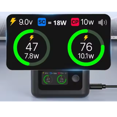 Hộp sạc nhanh Symik Insta360 X5 màn hình thông minh đủ thông số