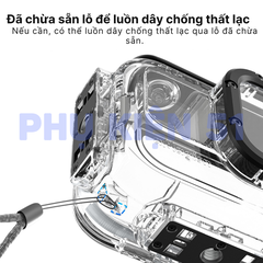 Khung Vỏ chống nước aMagisn cho Insta360 Ace Pro 2 độ sâu 50m