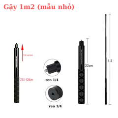 Gậy tàng hình 1.2m Insta360 ONE X2/ X3 X4 Invisible Selfie Stick
