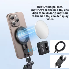 Tripod Mini Vrig MG 21 hít magsafe nhỏ gọn tiện lợi làm vlog mọi lúc