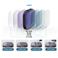 Kính Lọc Telesin CPL ND8 16 32 Gopro 13 Black