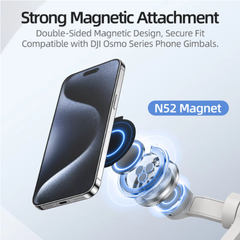 Đế Magsafe Telesin điện thoại cho Gimbal Osmo 6 5 4 SE tiện lợi dễ sử dụng