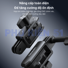 Giá đỡ kẹp kính Telesin cho Actioncam kẹp kính chắn gió nhôm CNC chắc chắn