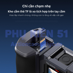 StreetGrip Kit TELESIN GOPRO 9 10 11 12 13 BLACK - Tay cầm hỗ trợ chụp hình đường phố nghệ thuật