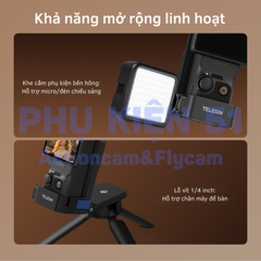 Đế nam châm Telesin cho Pocket 3 cố định chắc chắn tiện lợi dễ sử dụng S6-CFR-04-TDJ